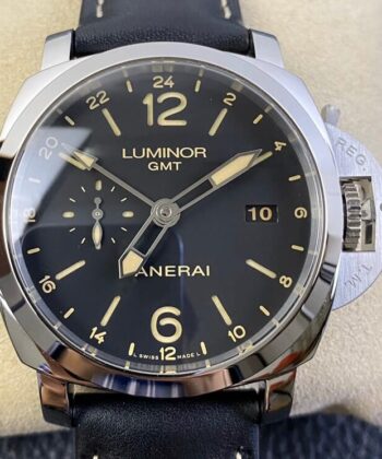 Fake Panerai Luminor GMT PAM531 Black Dial Size 44mm Watch