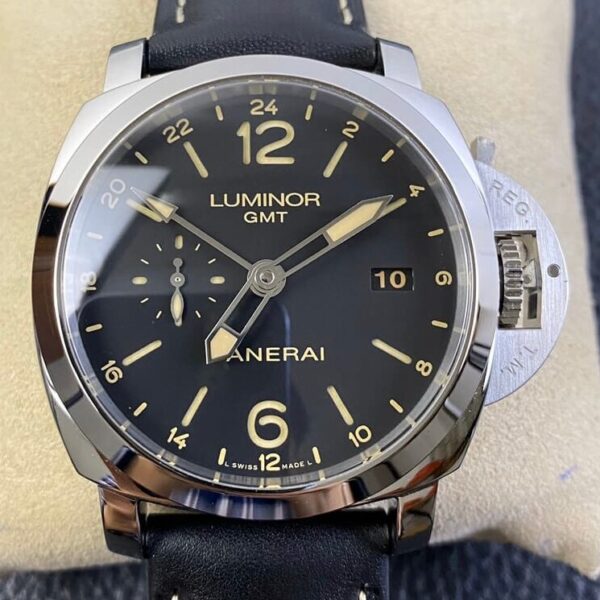Fake Panerai Luminor GMT PAM531 Black Dial Size 44mm Watch