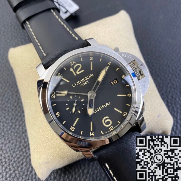 Fake Panerai Luminor GMT PAM531 Black Dial Size 44mm Watch
