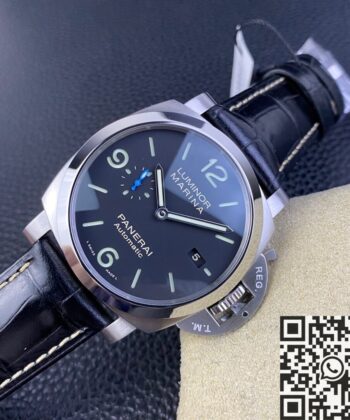 VS Panerai Luminor PAM01312 Black Dial Size 44mm Watch