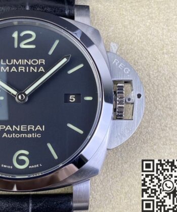 VS Panerai Luminor PAM01312 Black Dial Size 44mm Watch