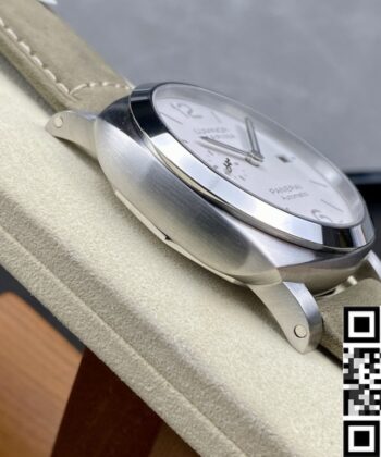 Panerai Luminor Fake Watch PAM01314 White Dial Size 44mm