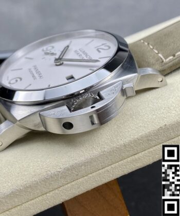 Panerai Luminor Fake Watch PAM01314 White Dial Size 44mm
