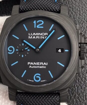 Marina Luminor Panerai​ PAM01661 Carbon Fiber Case Size 44mm