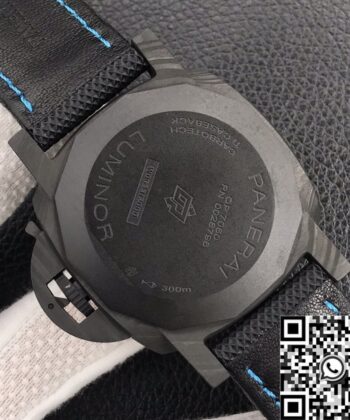 Marina Luminor Panerai​ PAM01661 Carbon Fiber Case Size 44mm
