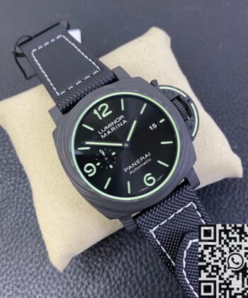 VS Panerai Luminor Replica PAM1118 Carbon Fiber Case 44mm