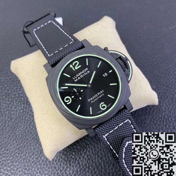 VS Panerai Luminor Replica PAM1118 Carbon Fiber Case 44mm