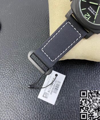 VS Panerai Luminor Replica PAM1118 Carbon Fiber Case 44mm