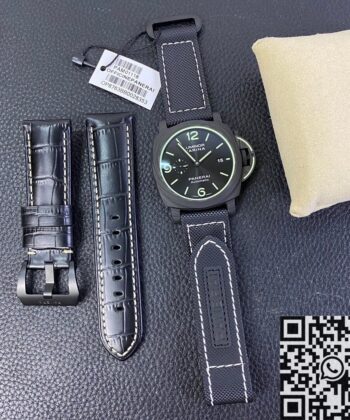 VS Panerai Luminor Replica PAM1118 Carbon Fiber Case 44mm