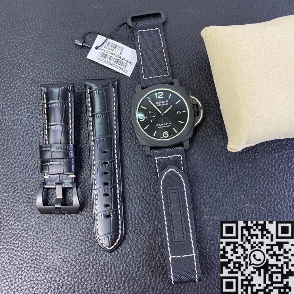 VS Panerai Luminor Replica PAM1118 Carbon Fiber Case 44mm