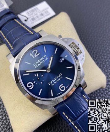 VS Factory Panerai Luminor PAM01313 Blue Dial Watch