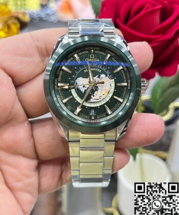 Omega Seamaster Watch 220.30.43.22.10.001 Dark Green Dial