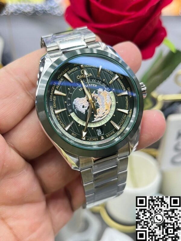 Omega Seamaster Watch 220.30.43.22.10.001 Dark Green Dial