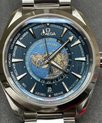 Omega Seamaster Vintage 220.10.43.22.03.001 Blue Dial Watch