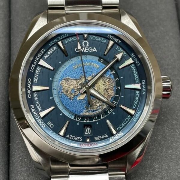 Omega Seamaster Vintage 220.10.43.22.03.001 Blue Dial Watch