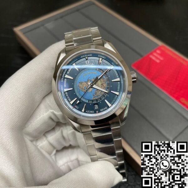 Omega Seamaster Vintage 220.10.43.22.03.001 Blue Dial Watch