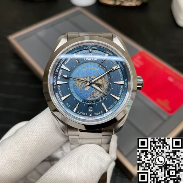 Omega Seamaster Vintage 220.10.43.22.03.001 Blue Dial Watch