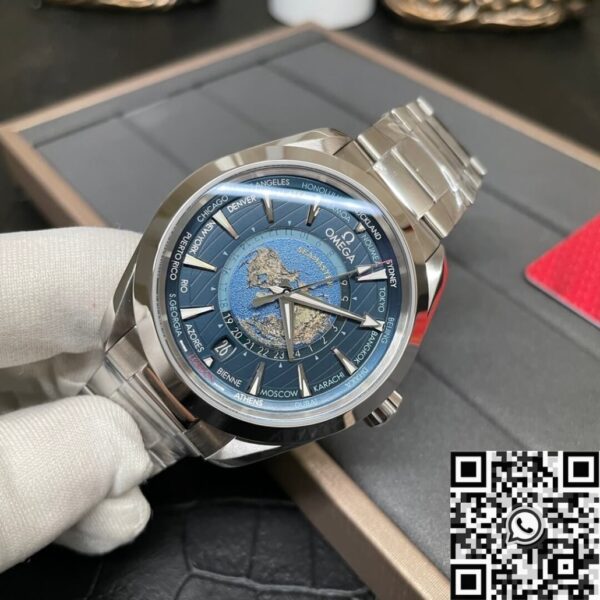 Omega Seamaster Vintage 220.10.43.22.03.001 Blue Dial Watch