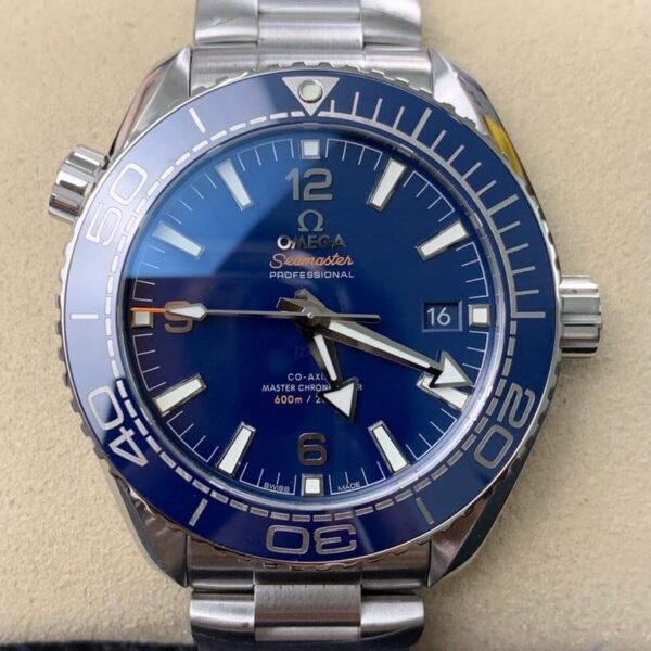 New Omega Seamaster​ Diver 600M 215.30.44.21.03.001 Blue Dial