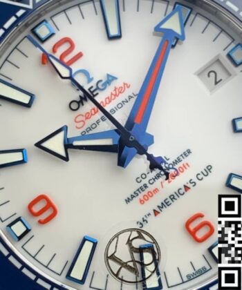 Omega Seamaster 600 Diver 215.32.43.21.04.001 White Dial