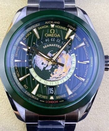 VS Factory Seamaster Omega 220.30.43.22.10.001 Green Dial
