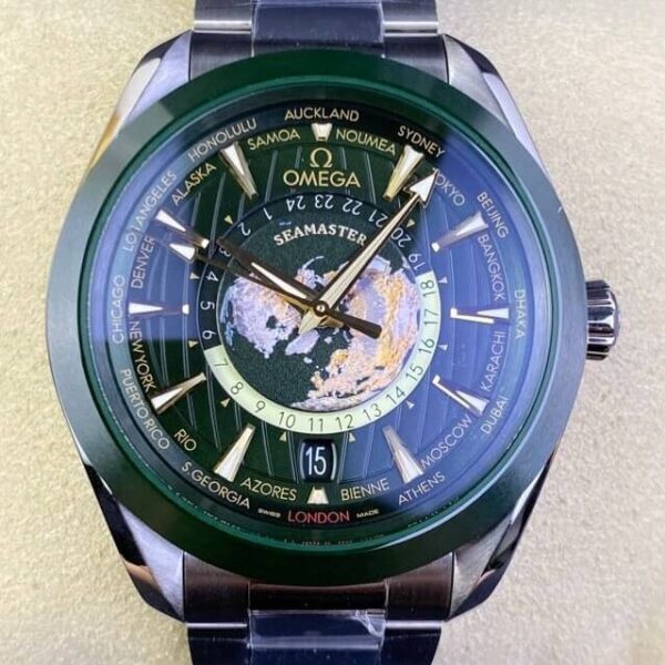 VS Factory Seamaster Omega 220.30.43.22.10.001 Green Dial