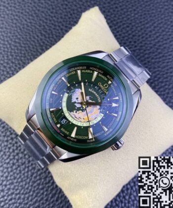 VS Factory Seamaster Omega 220.30.43.22.10.001 Green Dial