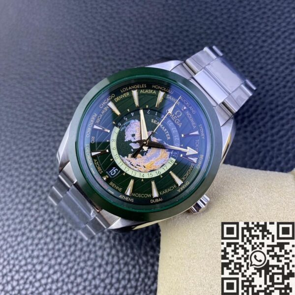 VS Factory Seamaster Omega 220.30.43.22.10.001 Green Dial