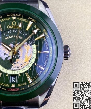 VS Factory Seamaster Omega 220.30.43.22.10.001 Green Dial