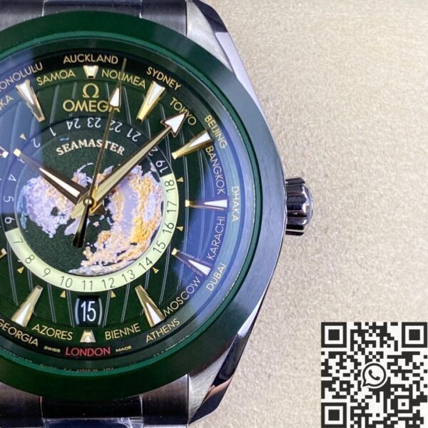 VS Factory Seamaster Omega 220.30.43.22.10.001 Green Dial