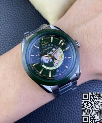 VS Factory Seamaster Omega 220.30.43.22.10.001 Green Dial