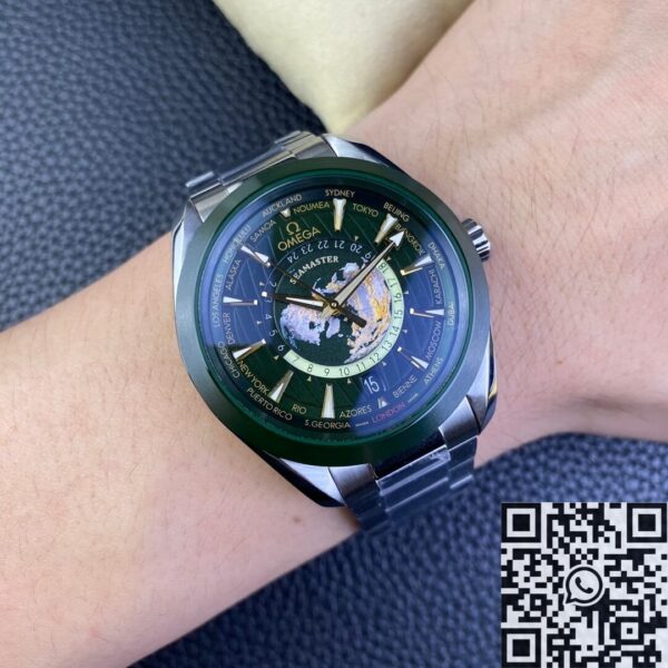 VS Factory Seamaster Omega 220.30.43.22.10.001 Green Dial