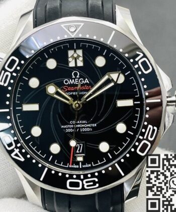Omega 300 Seamaster​ 210.22.42.20.01.004 Black Dial VS Factory