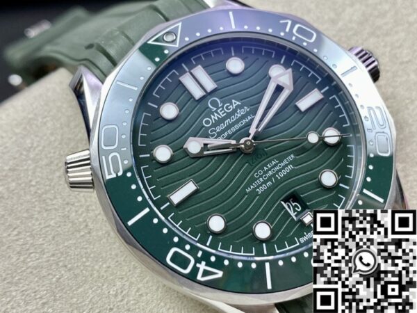 Green Omega Seamaster Diver 300M 210.32.42.20.10.001