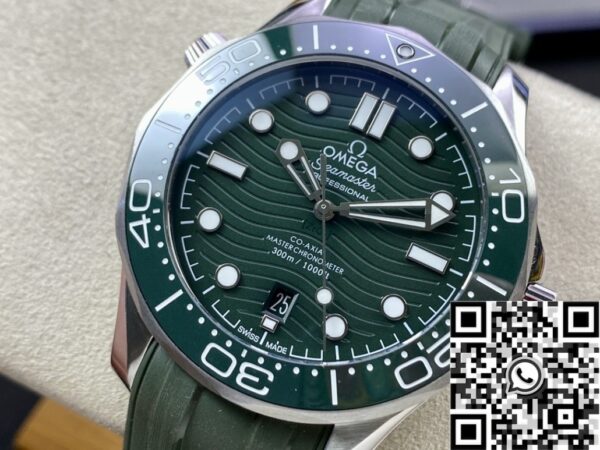 Green Omega Seamaster Diver 300M 210.32.42.20.10.001