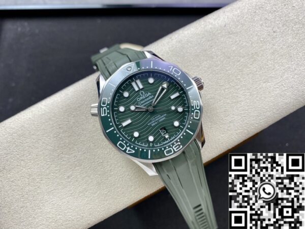 Green Omega Seamaster Diver 300M 210.32.42.20.10.001