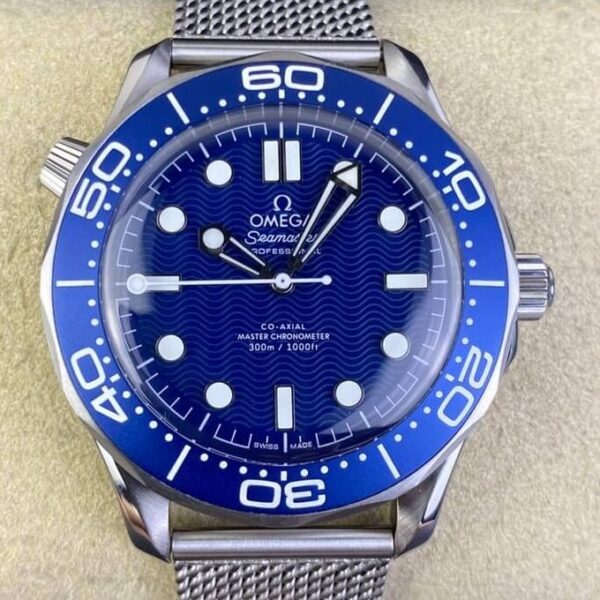 Mens Omega Seamaster Diver 300M 210.30.42.20.03.002 Blue