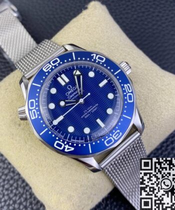 Mens Omega Seamaster Diver 300M 210.30.42.20.03.002 Blue
