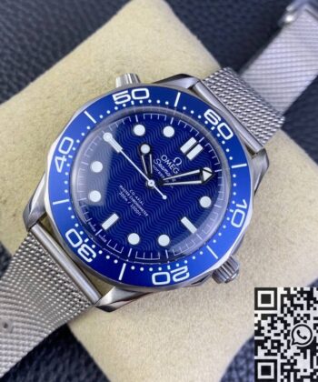 Mens Omega Seamaster Diver 300M 210.30.42.20.03.002 Blue