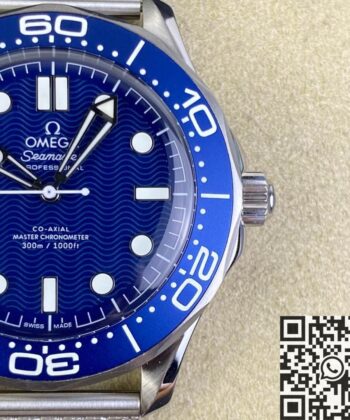 Mens Omega Seamaster Diver 300M 210.30.42.20.03.002 Blue