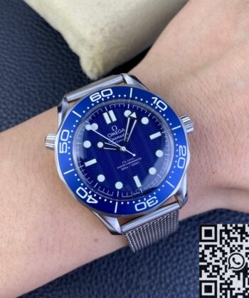Mens Omega Seamaster Diver 300M 210.30.42.20.03.002 Blue