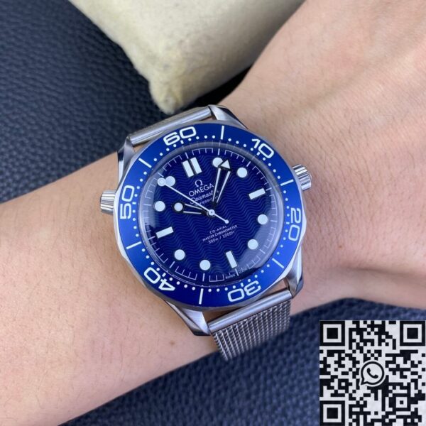 Mens Omega Seamaster Diver 300M 210.30.42.20.03.002 Blue
