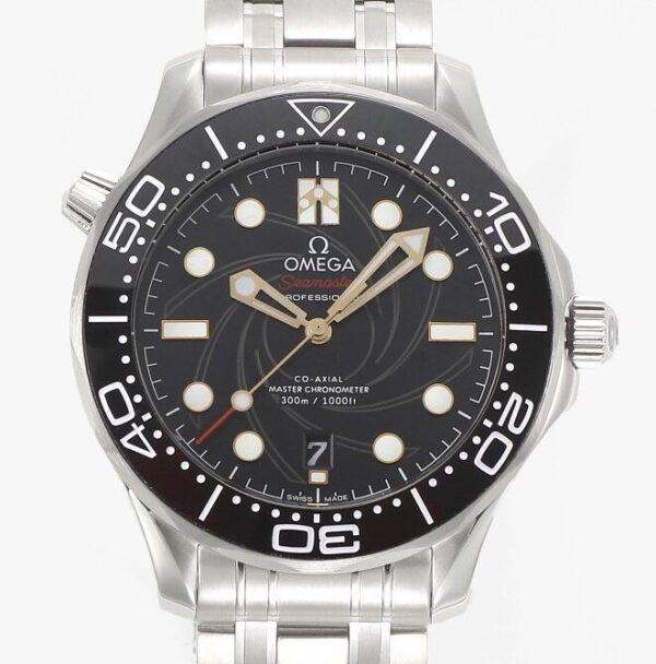 VS Omega Seamaster Diver 300M 210.22.42.20.01.004 Black Dial