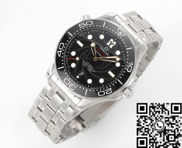 VS Omega Seamaster Diver 300M 210.22.42.20.01.004 Black Dial