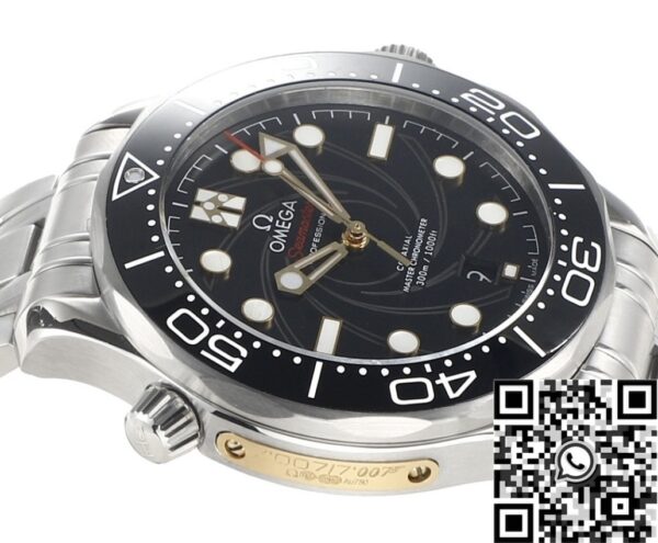 VS Omega Seamaster Diver 300M 210.22.42.20.01.004 Black Dial