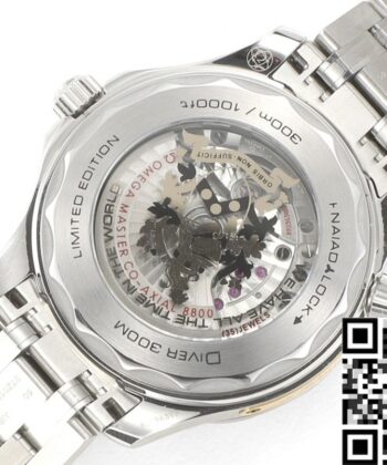 VS Omega Seamaster Diver 300M 210.22.42.20.01.004 Black Dial
