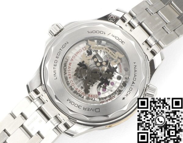 VS Omega Seamaster Diver 300M 210.22.42.20.01.004 Black Dial