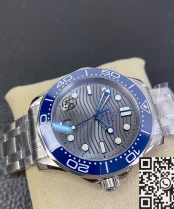 Omega Seamaster Gray Dial Diver 300M 210.30.42.20.06.001