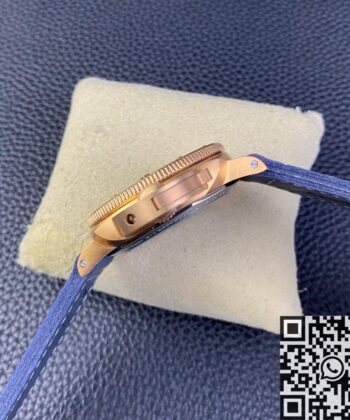 Panerai 42MM Submersible PAM01074 Matt Blue Dial Bronze