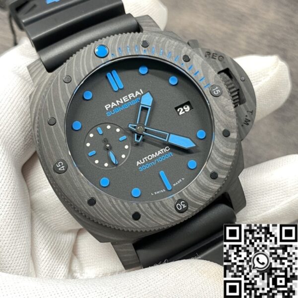 Panerai Submersible Replica PAM01616 Black Dial Size 47mm